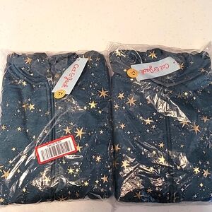 Lot of 2 Cat & Jack Girls lightweight Jacket/Hoodie Size L (10/12) Plus Teal